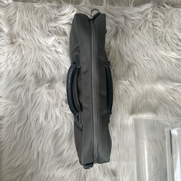 GHURKHA Voyager, luxury travel briefcase / laptop case - leather trim,new w tags - Picture 3 of 9